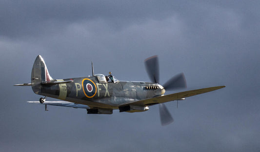 Supermarine Spitfire TD314 'FX-P' | Limited Edition Fine Art Print | IWM Duxford
