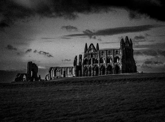Whitby Abbey | Monochrome Fine Art Print | North Yorkshire | Open & Limited Edition