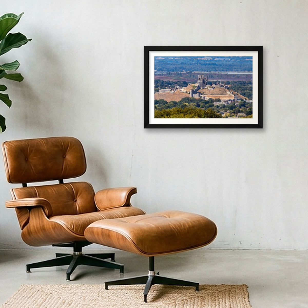 Corfe 3to2-26082505 — 45×30cm, 18×12" Black Frame