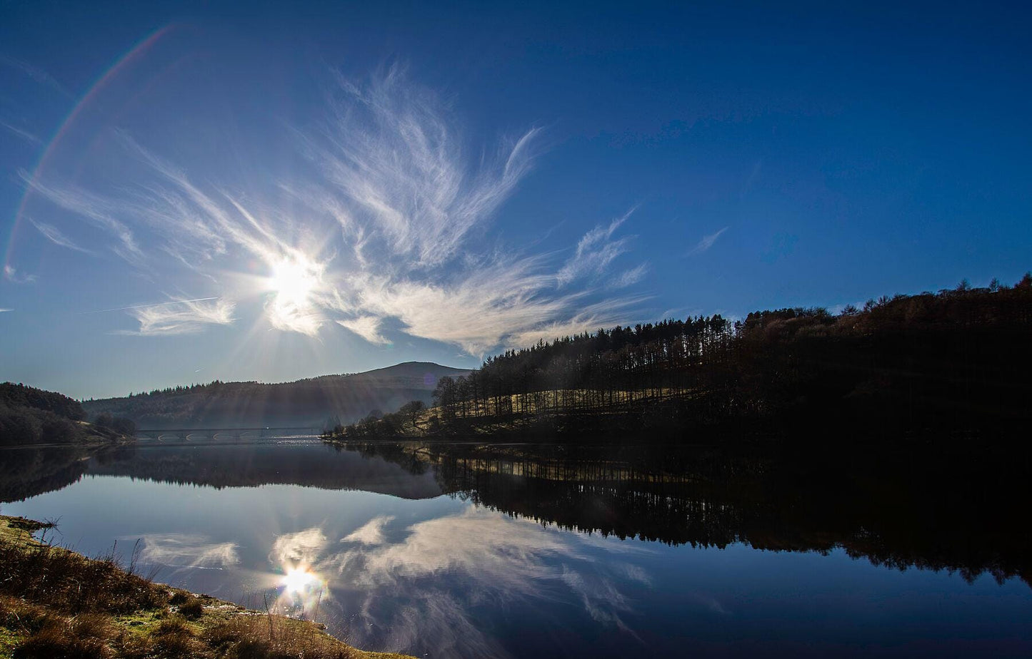 Ladybower Reservoir, Early Morning Calm | Limited Edition A2 Fine Art Print | Peak District
