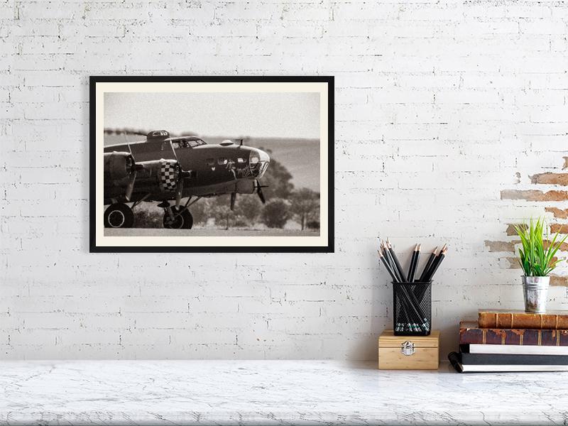 B-17 Flying Fortress 'Sally B' | Memphis Belle Nose Art | Vintage WWII Aviation Fine Art Print