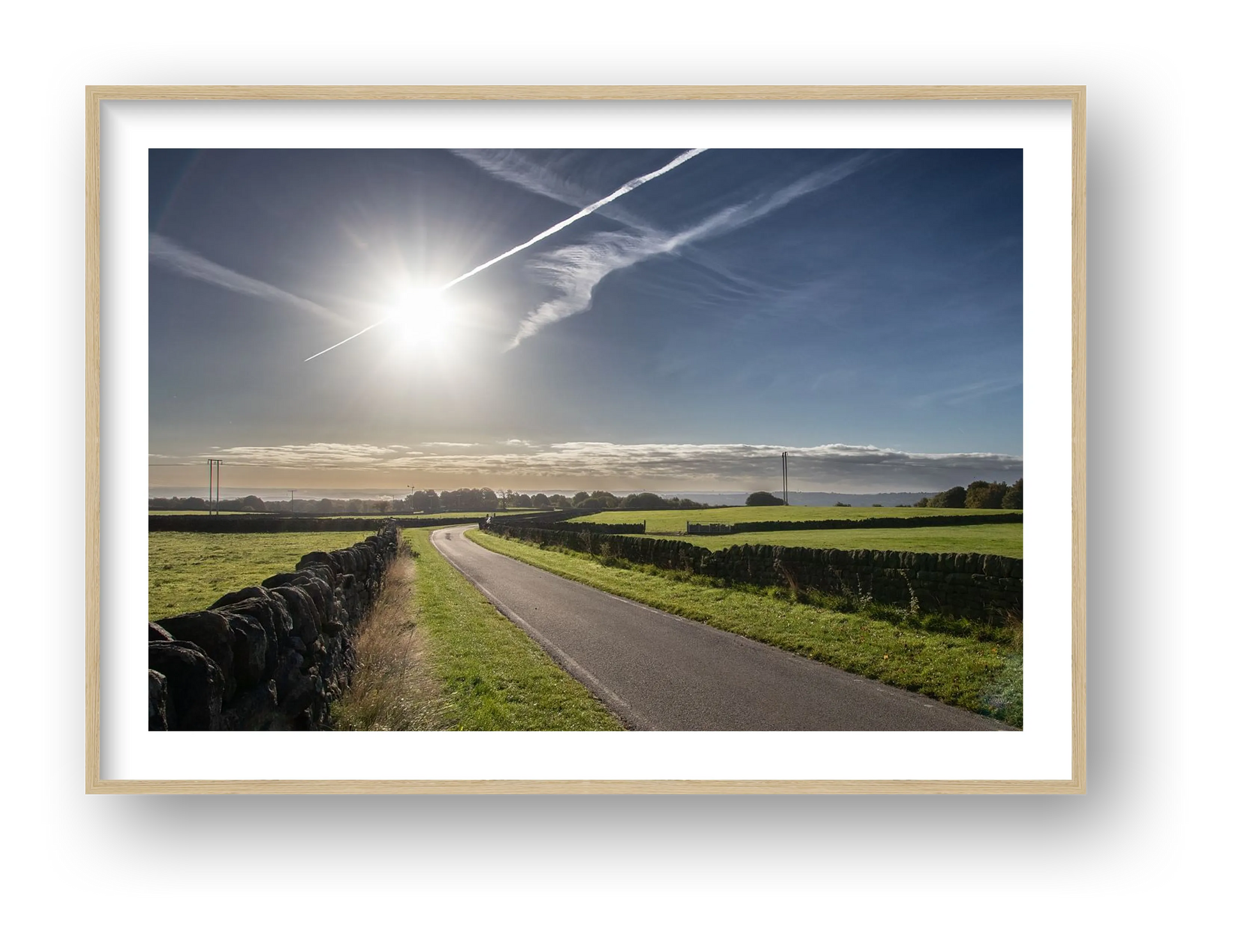 Low Ash in Autumn — framed