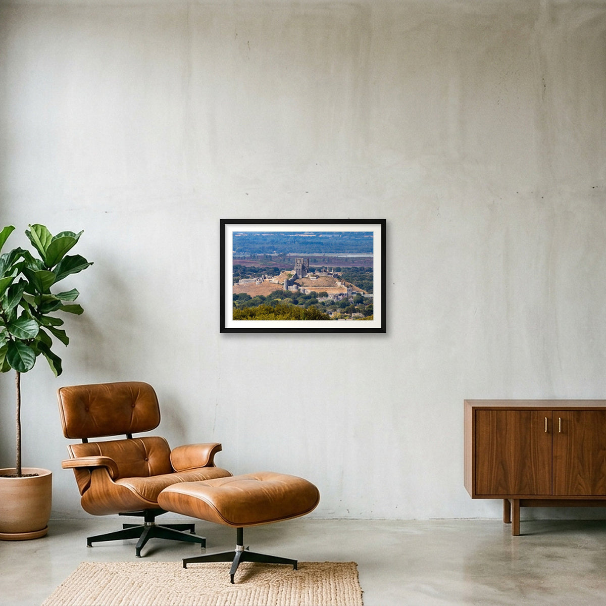 Corfe 3to2-26082505 — 60×40cm, 24×16" Black Frame
