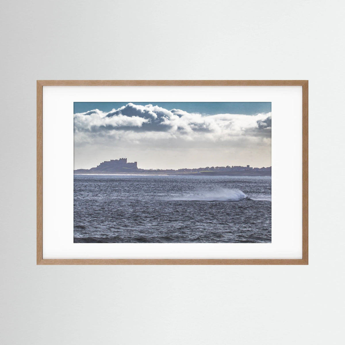 Bamburgh Castle, Across the Water |Fine Art Print